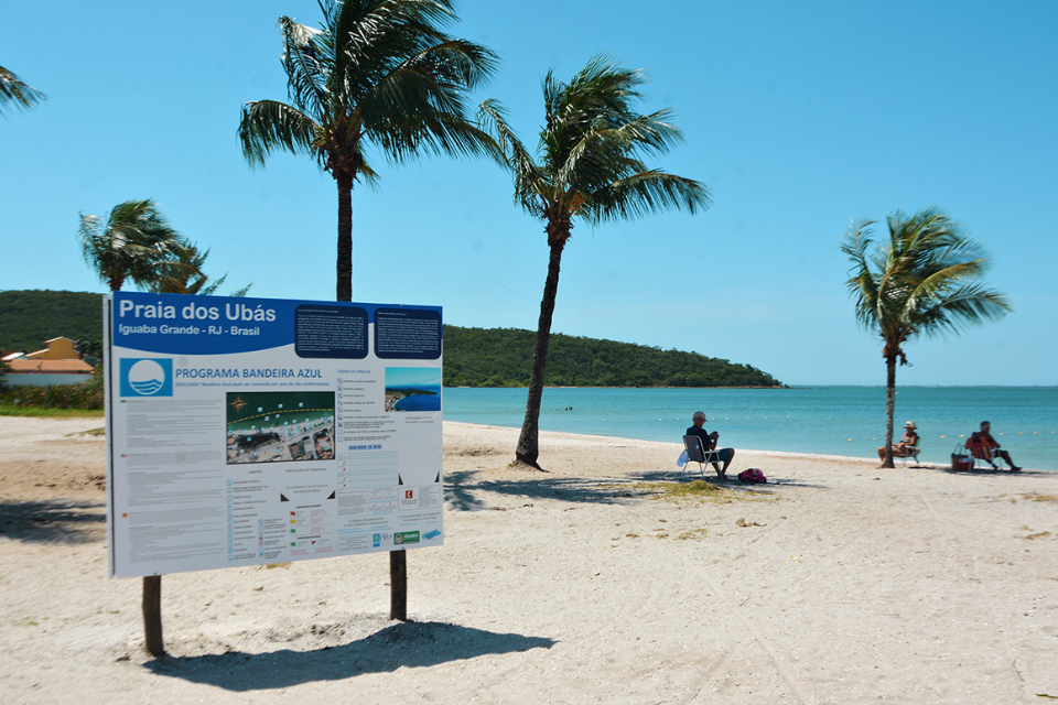 As praias brasileiras com Bandeira Azul